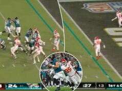 Chris Jones destruiu por esforço no touchdown vencedor do jogo, enquanto os chefes colapsam vs. Jaguars Logotipo de Fantasia Underdog