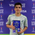 Gilberto Mora drible para o México U20.