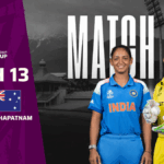 Classificação ao vivo da Índia x Austrália, caneca feminina do globo 2025: IND-W quer retornar aos métodos de vitória contra o invicto AUS-W