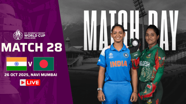 Classificação ao vivo da Índia x Bangladesh, caneca feminina do Classificação ao vivo da Índia x Bangladesh, caneca feminina do globo 2025: Harmanpreet e companhia buscam energia antes da semifinal contra a Austrália