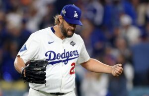 Clayton Kershaw, dos Dodgers, envia mensagem para Alex Vesia no meio da falta Clayton Kershaw, dos Dodgers, envia mensagem para Alex Vesia no meio da falta