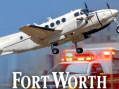Colisões de aeronaves em Fort Well Worth, vários caminhões em chamas acidente de avião em Fort Worth, Texas, principal 2