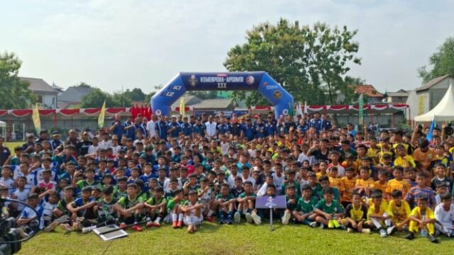 Começa oficialmente a comemoração da Copa Kemenpora Apsumsi III de futebol, um evento para desenvolver jovens talentos no país 

