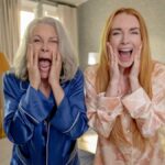 Lindsay Lohan, Jamie Lee Curtis, Sophia Hammons e Julia Butters em 'Freakier Friday'