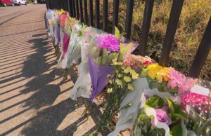 Comunidade de luto após menina de 5 anos ser morta fora da escola primária Homenagens florais foram feitas fora da Escola Pública Rouse Hill, no noroeste de Sydney.