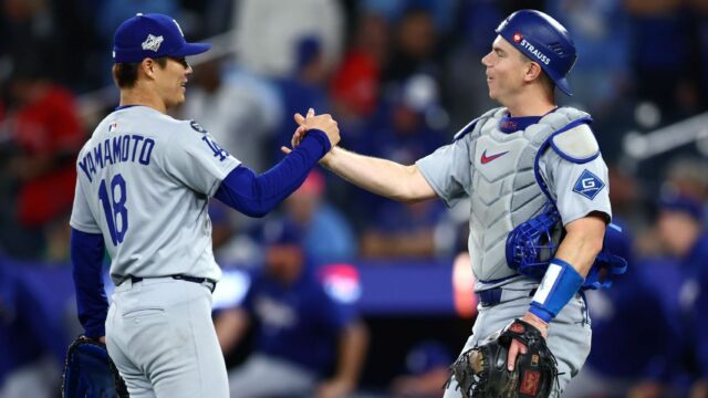 Conclusões do domínio dos Dodgers, Blue Jays Conclusões do domínio dos Dodgers, Blue Jays