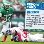 Conclusões dos Giants, boletim da derrota da Semana 8 da NFL para os Eagles