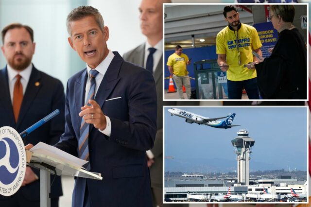 Controladores de tráfego aéreo perdem o pagamento integral devido à Controladores de tráfego aéreo perdem o pagamento integral devido à paralisação do governo, diz secretário de transportes