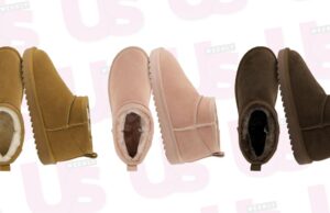 Correr! Estas botas fofas forradas de pele no tornozelo estão à venda com 50% de desconto NOVA IORQUE, NOVA IORQUE - 15 DE SETEMBRO: Um convidado usa um sobretudo bege, mocassins grossos de couro envernizado preto com sola grossa usados com meias brancas, fora do Coach, durante a New York Fashion Week, em 15 de setembro de 2025 em Nova York, Nova York (Foto de Edward Berthelot / Getty Images)