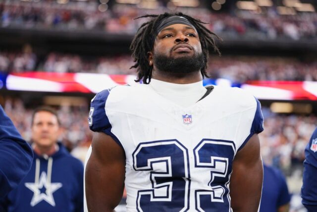 Cowboys RB Javonte Williams disciplinado pela NFL após o videogame Cowboys running back Javonte Williams was hit with a punishment from the NFL.