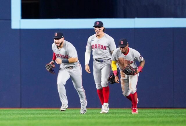 Boston Red Sox outfield