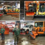 DSNY estreia caminhões de 'primeira linha de defesa' para salgar as rodovias de Nova York antes do inverno nevado que se aproxima