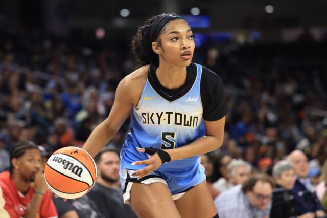 Chicago Sky star forward Angel Reese