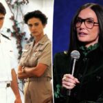 Demi Moore diz que Tom Cruise ficou 'envergonhado' com sua gravidez durante as filmagens de 'A Few Good Men'
