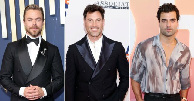 Derek Hough faz referência sutil às observações de Maks Chmerkovskiy Maks Chmerkovskiy Jan Ravnik não tem nada a ver com ser DWTS Pro