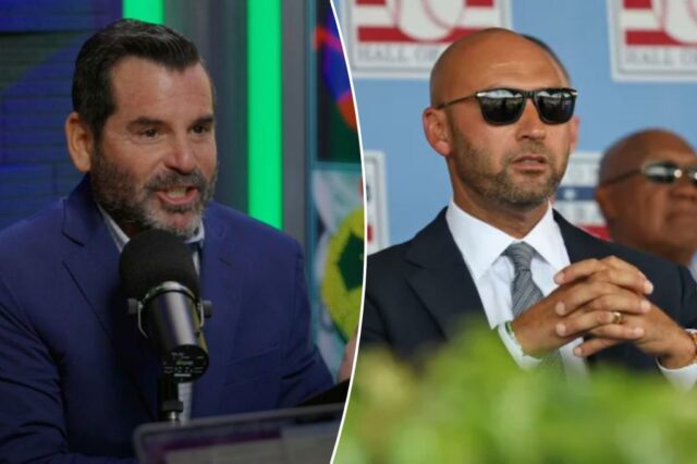 Derek Jeter-David Samson Feud explodiu no Hall of Fame Shouting Match

