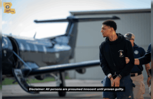 Derrick Groves de volta à Louisiana após apreensão em Atlanta: LSP (Cortesia: Polícia do Estado de Louisiana)