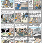 Desenho animado: Billy Dare, menino aventureiro de Tom the Dancing Bug, se encontra em um país estranho