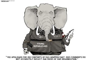 Desenho animado: sincero pedido de desculpas Desenho animado: sincero pedido de desculpas