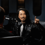 Edgar Chu mid-interview at CDE Classic