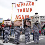 Nenhum protesto dos Kings na cidade de Nova York, 18 de outubro de 2025.