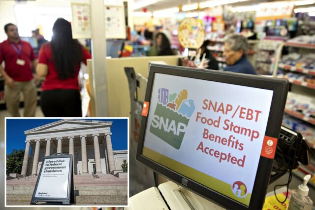 Destinatários do SNAP alertaram sobre cortes no vale-refeição a partir da próxima semana, graças à paralisação do governo

