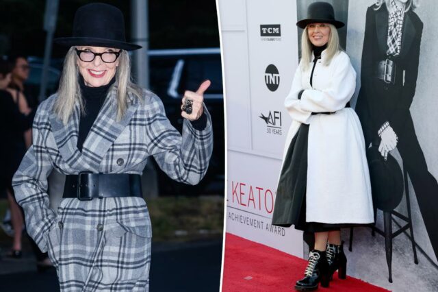 Diane Keaton compareceu à festa de aniversário de um ator de primeira linha em uma de suas últimas aparições públicas

