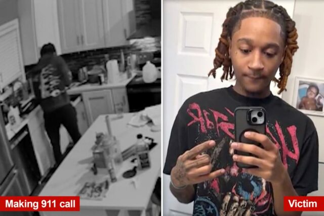 Duas irmãs de Long Island acusadas de agressão de gangue A vítima tirando uma selfie.