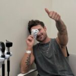 GettyImages-2242147058 Dylan Efron dançando com as estrelas com lesão no nariz quebrado