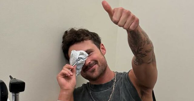 Dylan Efron quebra o nariz durante a sessão prática de Dylan Efron compartilhou uma atualização com seus seguidores em uma história no Instagram depois que ele voltou aos ensaios.