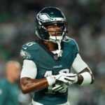 John Metchie III of the Philadelphia Eagles is headed to New York.