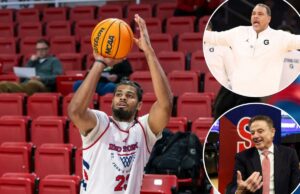 Ed Cooley, de Georgetown, acredita que o céu é o limite para Bryce Hopkins em St. Ed Cooley, de Georgetown, acredita que o céu é o limite para Bryce Hopkins em St.