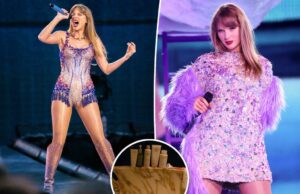 Encontramos todos os produtos de luxo da rotina de banho pós-Eras Tour de Taylor Swift Frasco de limpador corporal White Ouai St. Barts, 10 fl oz / 300 ml.