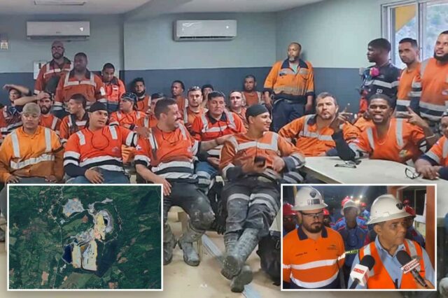 Equipes resgatam 80 mineiros presos na República Dominicana

