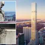 Especialistas temem que a notória supertall Billionaires' Row possa chover 'pedaços de concreto' em Nova York se as rachaduras não forem resolvidas: relatório