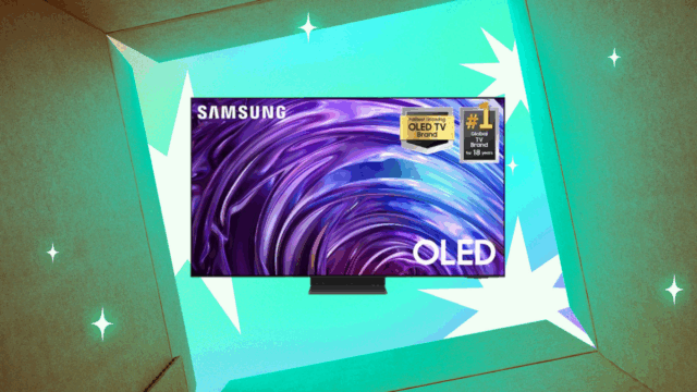 Esta televisão Samsung OLED 4K de 77 polegadas custa muito menos de US $ 2 mil agora 

