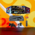Este console de US $ 90 tem milhares de videogames tradicionais pré-carregados e pode transmitir seus programas