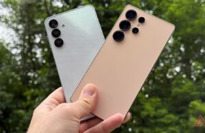 Novo vazamento do Galaxy S26 indica grandes ganhos de câmera Samsung Galaxy S25 Ultra sentado em uma rocha