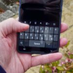 O teclado Qwerty Mini com o teclado Google Gboard