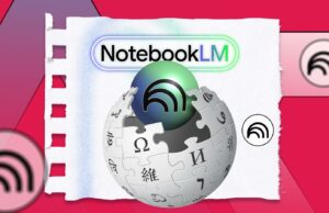 Eu usei notebooklm para desenvolver um wiki individual- está exatamente como você pode fazer isso também Ilustração do logotipo do Notebooklm emergindo de uma lâmpada, simbolizando dicas e truques úteis