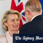 Europa intensifica plano para pacto de defesa com Austrália