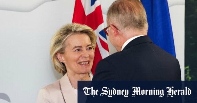 Europa intensifica plano para pacto de defesa com Austrália

