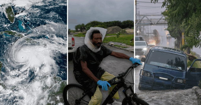 Evacuações ordenadas como a pior tempestade de todos os tempos Evacuações ordenadas como a pior tempestade de todos os tempos em direção à Jamaica