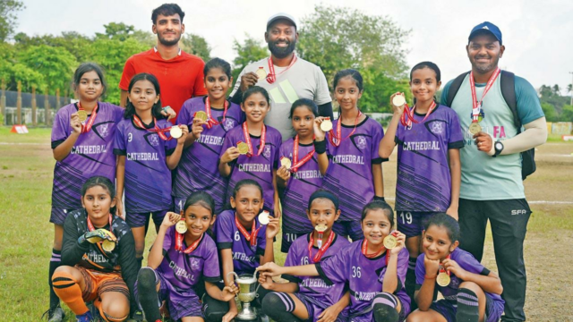 Evento de futebol inter-escolar da MSSA: Basílica Ladies ganham título Sub-12 

