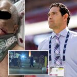Ex-jatos QB Mark Sanchez enfrenta acusações mais graves por luta que o deixaram esfaqueado, o motorista do caminhão hospitalizado