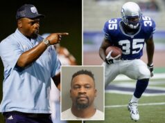 Ex-jogador da NFL Jay Graham é preso em armação de prostituição após supostamente pagar para fazer sexo com uma adolescente Ex-jogador da NFL Jay Graham é preso em armação de prostituição após supostamente pagar para fazer sexo com uma adolescente