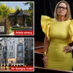 Ex-senador. Sinema gasta fundos de campanha em hotéis, viagens e maquiagem de luxo – apesar de estar fora do escritório há meses