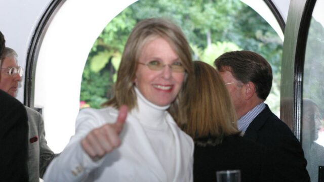 Exatamente como Diane Keaton fez campanha incansavelmente para manter a história da construção de Los Angeles 

