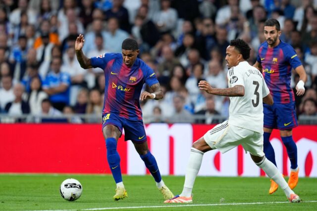 Exatamente como Marcus Rashford fez em seu primeiro El Clasico, ícone de correio