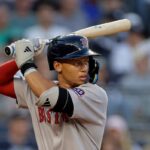 Boston Red Sox infielder Kristian Campbell